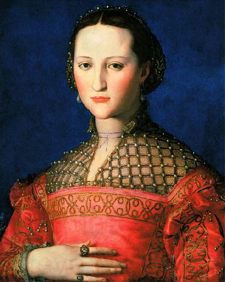 Angelo Bronzino Portrait of Eleonora di Toledo Norge oil painting art